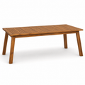 Table repas en acacia naturel 180x90x75 cm
